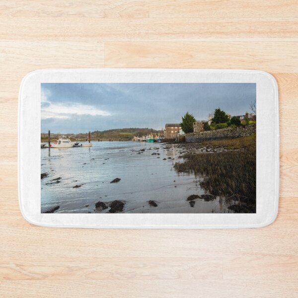 Item preview, Mudflats at lowtide on the River Dee estuary at Kirkcudbright Marina, Dumfries and Galloway, Scotland designed and sold by SnapTPhotograph.