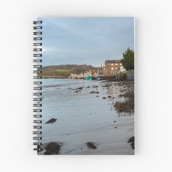 Item preview, Mudflats at lowtide on the River Dee estuary at Kirkcudbright Marina, Dumfries and Galloway, Scotland designed and sold by SnapTPhotograph.