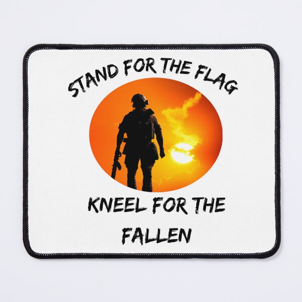 Item preview, Stand for the Flag Kneel for Fallen - Gifts for 4th of July t-shirt designed and sold by Dragsma ⭐⭐⭐⭐⭐.