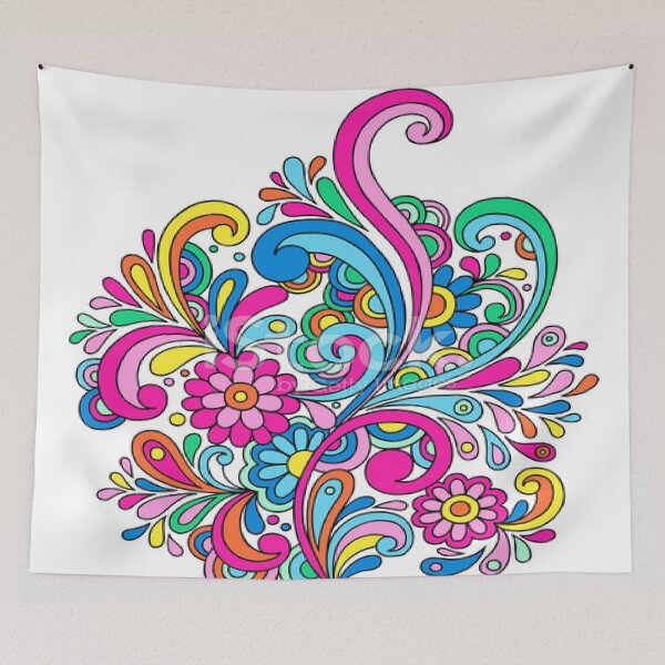 Item preview, Flower Colorful Art Kulture designed and sold by bgyg.