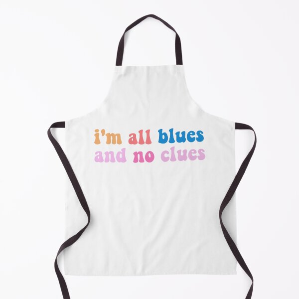 Item preview, i'm all blues and no clues designed and sold by azzeddine ⭐⭐⭐⭐⭐.