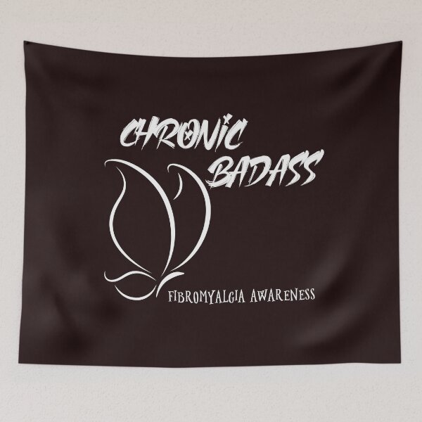 Item preview, Chronic Badass for Fibromyalgia Awareness designed and sold by Paulele.