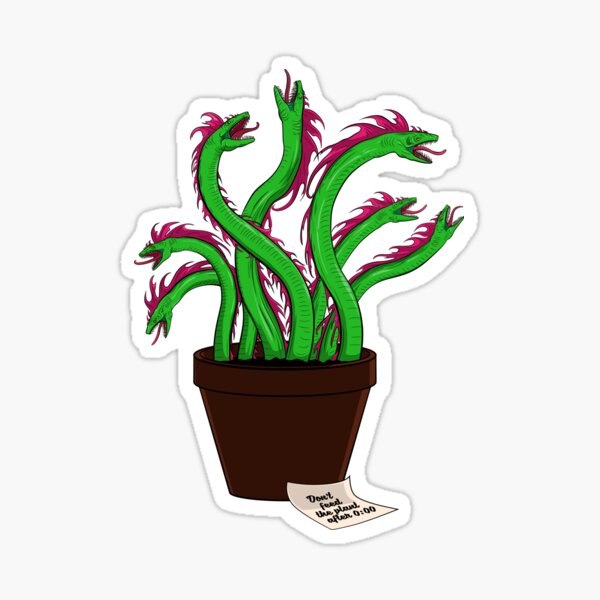 Hydra - Evil plant Sticker