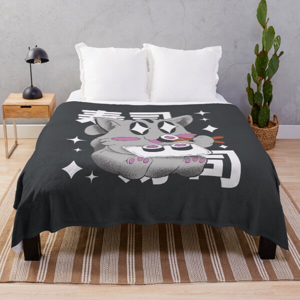 Item preview, Kawaii Sushi Cat Japanese Food  designed and sold by nmcreationsshop.