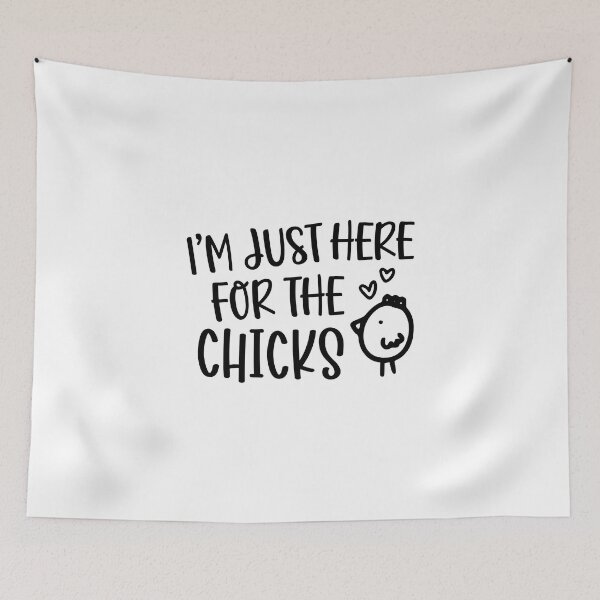 Item preview, I’m Just Here for the Chicks Happy Easter designed and sold by miraipa.