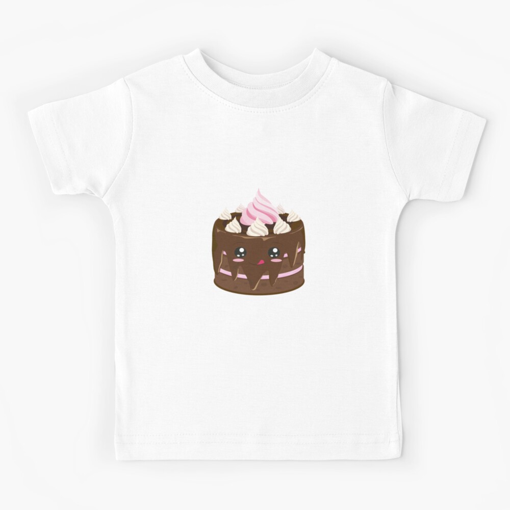 Cartoon Cake , illustration, Cute Design, Tshirt, AI Generative 24817986 PNG