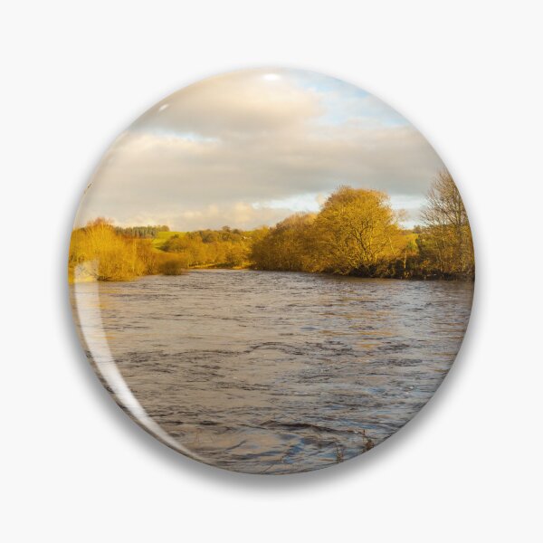 Item preview, The Water of Ken between St. John's town of Dalry and New Galloway in the winter sun, Dumfries and Galloway, Scotland designed and sold by SnapTPhotograph.