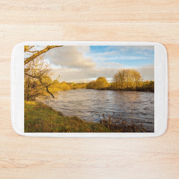 Item preview, The Water of Ken between St. John's town of Dalry and New Galloway in the winter sun, Dumfries and Galloway, Scotland designed and sold by SnapTPhotograph.