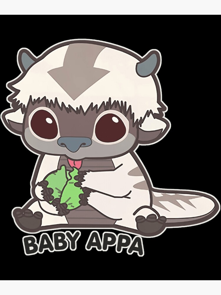 &amp;quot;Avatar The Last Airbender Merch Cute Baby Appa Essential .&amp;quot; Poster for ...