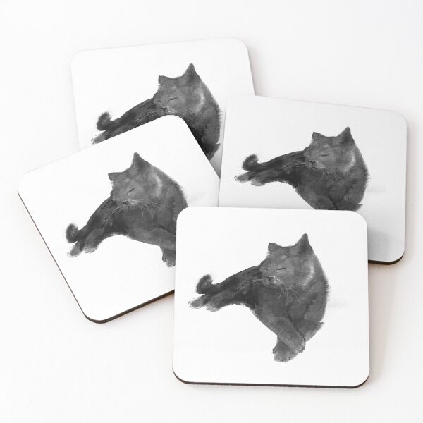 Item preview, Cat_Sleeping 2 designed and sold by Ibreathart.