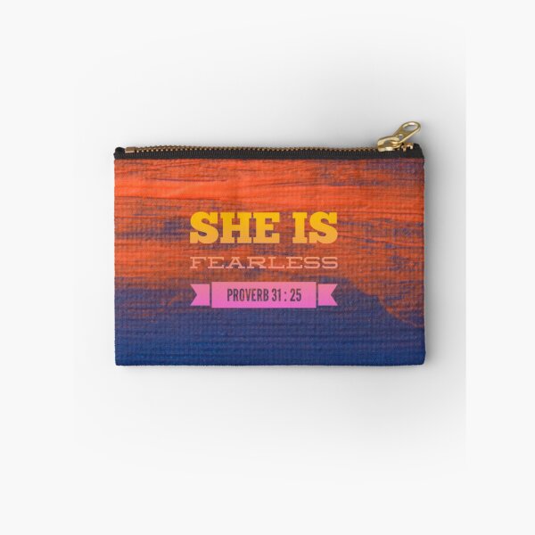 Item preview, She is fearless Proverb 31:25 designed and sold by Delicarte.