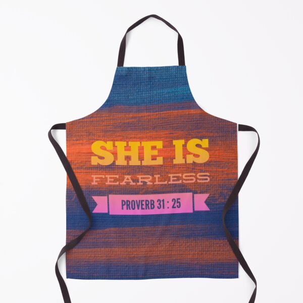 Item preview, She is fearless Proverb 31:25 designed and sold by Delicarte.