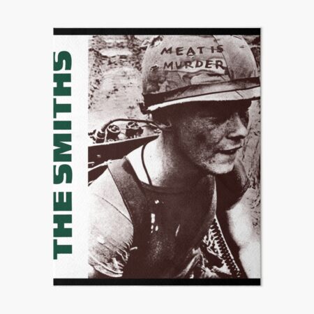 Meat is MurderClassic Album Wall Art Canvas Framed Print The Smiths 