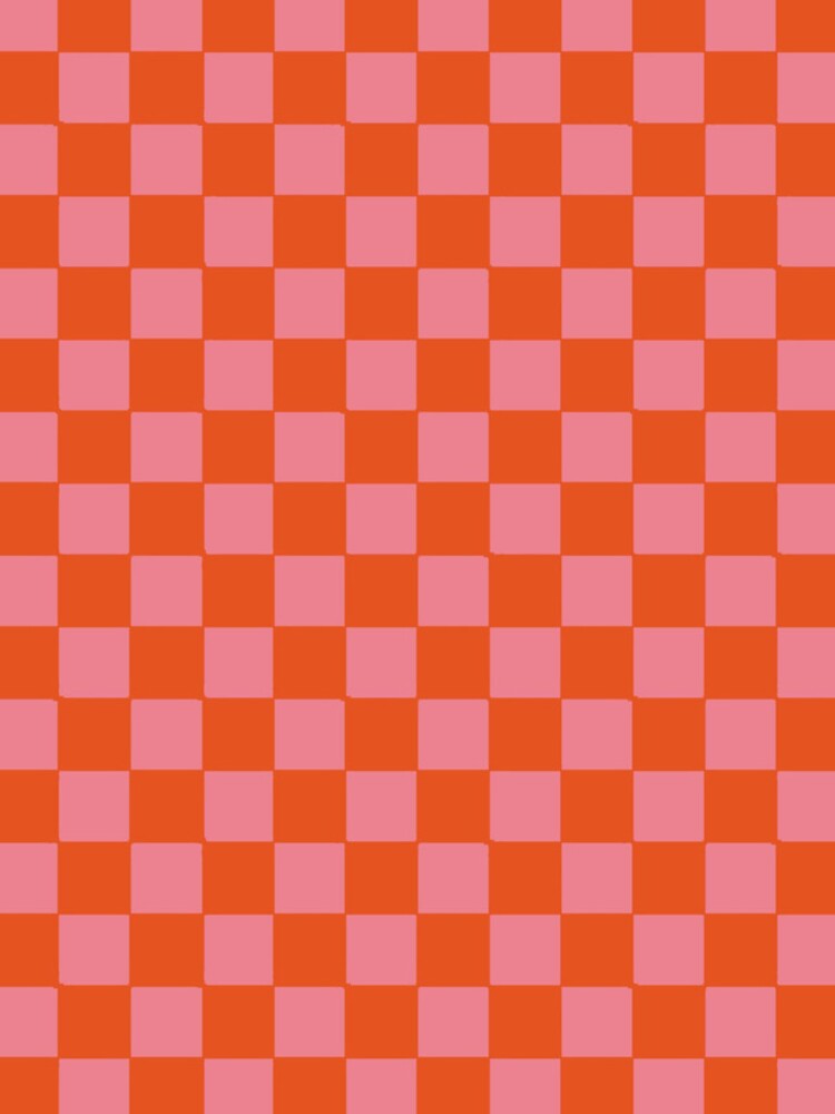 Pink/Orange Checkered MagSafe