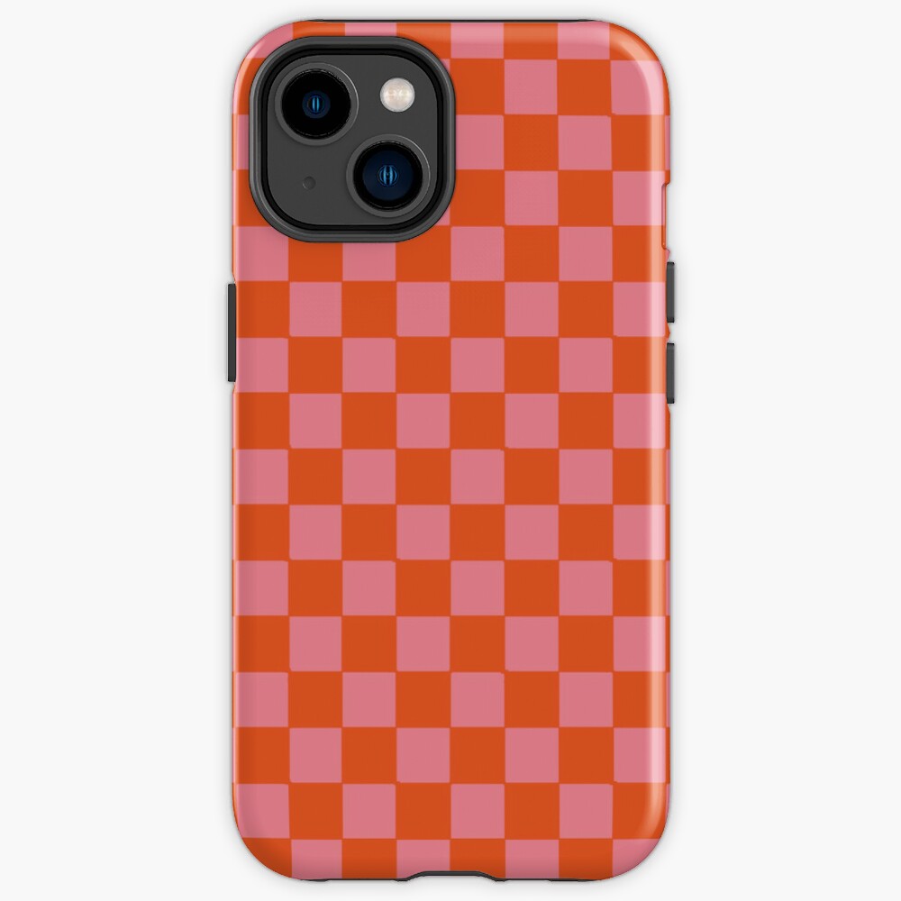 Retro Checkered iPhone 14 13 12 11 Pro Max Case Funky Checker 