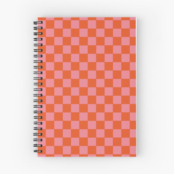 Item preview, Checkered Pink and Orange designed and sold by AestheticShopB.