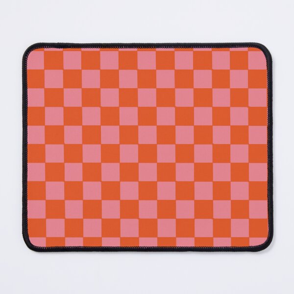 Item preview, Checkered Pink and Orange designed and sold by AestheticShopB.