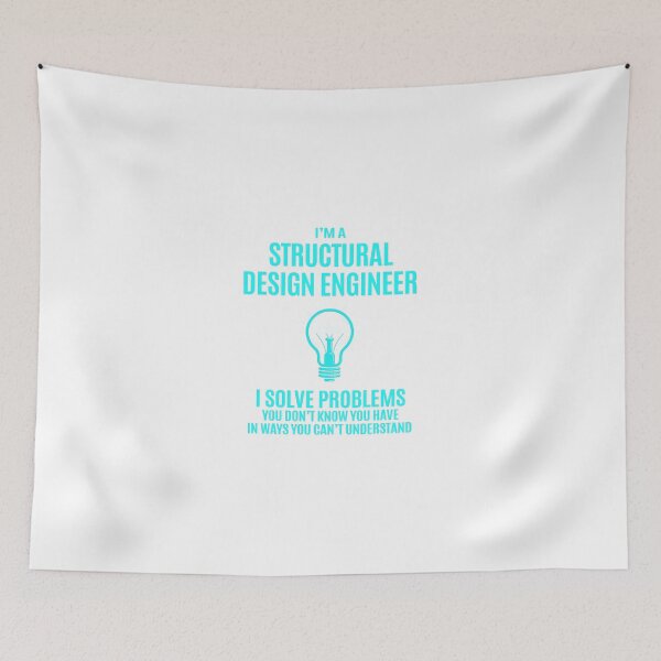 Item preview, Structural Design Engineer - I Solve Problems Job Gift designed and sold by melissaval2.