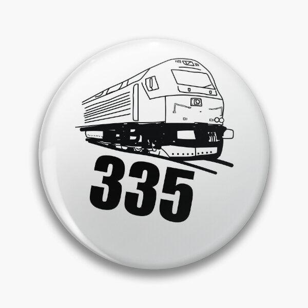 Item preview, LOCOMOTORA 335 - TRAIN - LOCOMOTIVE 335 - TRAIN - RAILWAY  designed and sold by Tropical Blood.