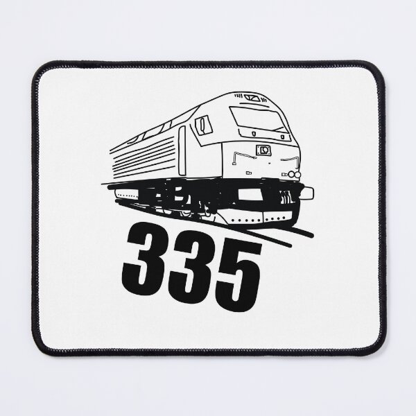 Item preview, LOCOMOTORA 335 - TRAIN - LOCOMOTIVE 335 - TRAIN - RAILWAY designed and sold by Tropical Blood.