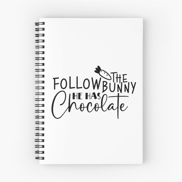 Item preview, Follow the Bunny He has Chocolate Happy Easter designed and sold by miraipa.