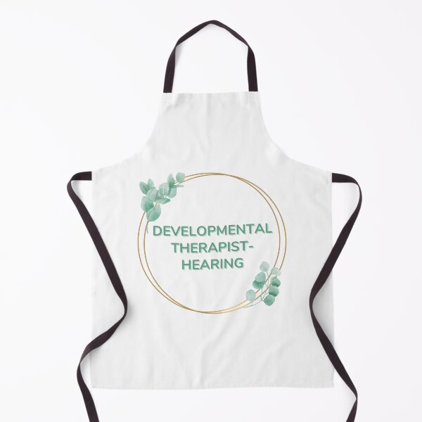 Item preview, Developmental Therapist - Hearing in Greenery Hoop designed and sold by Hear4theEars.