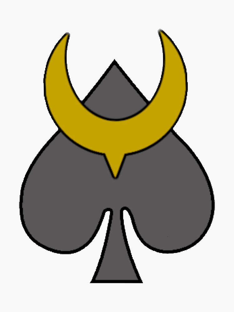 "GIRATINA ACE OF SPADES" Sticker for Sale by LowPalace Redbubble