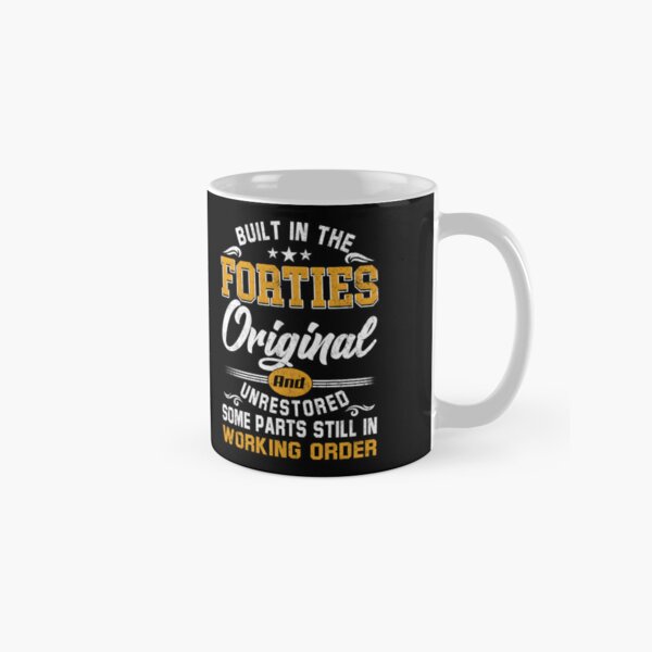 Built In The Fifties Original And Unrestored 1950s Birthday Mug 11oz 