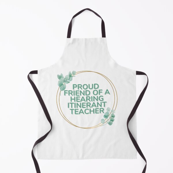 Item preview, Proud Friend of a Hearing Intinerant Teacher in Greenery Hoop designed and sold by Hear4theEars.