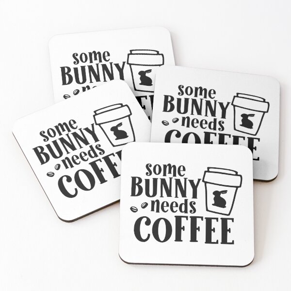 Item preview, Some Bunny Needs Coffee Happy Easter designed and sold by miraipa.