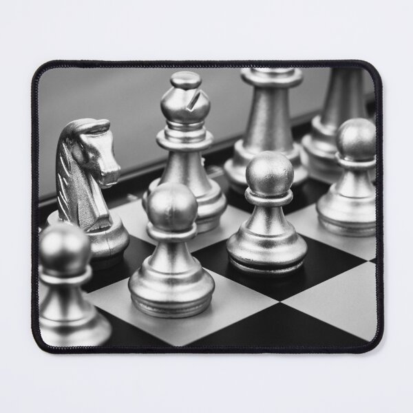 Item preview, Silver chess designed and sold by Quotes-and-plus.