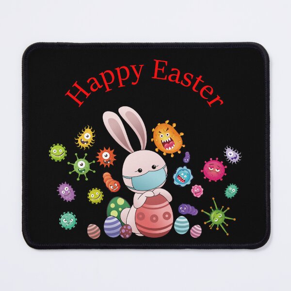 Item preview, Happy Easter Cute Design 2022 - Essential T-shirts Accessories (Black) designed and sold by bailong1668.