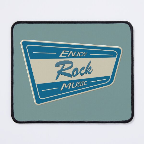 Item preview, Enjoy rock music - vintage sign designed and sold by lisaberton.