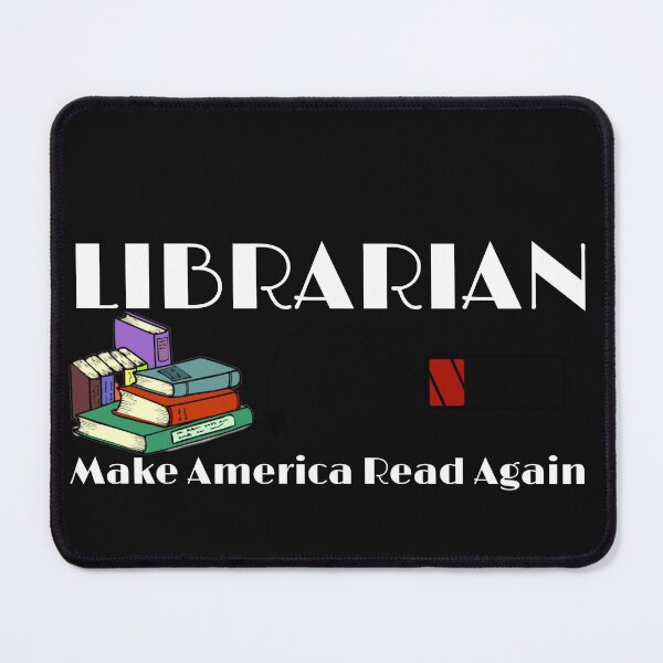 Item preview, LIBRARIAN - Make America Red Again designed and sold by Anggi Prastyan.