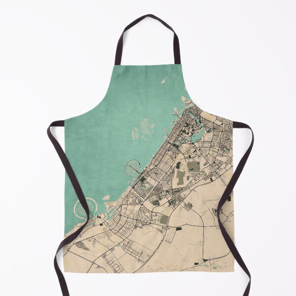 Item preview, Dubai City Map of UAE - Vintage designed and sold by deMAP.
