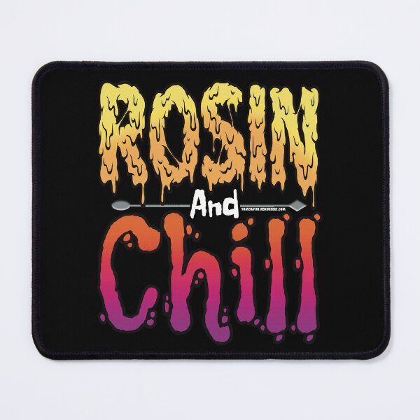 Item preview, Rosin and chill Colorful Drippy Stoner Art and Dab Tool Orange and Purple  designed and sold by YomeHayin.
