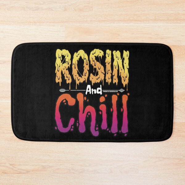 Item preview, Rosin and chill Colorful Drippy Stoner Art and Dab Tool Orange and Purple  designed and sold by YomeHayin.