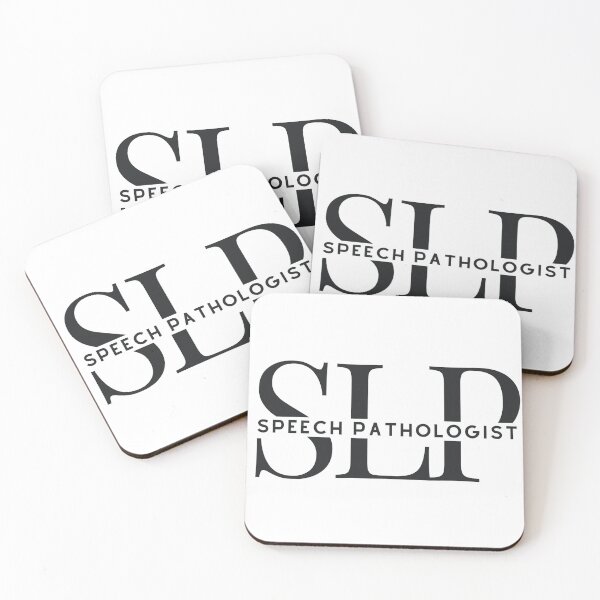 Item preview, Speech Pathologist (SLP) in Black and White Overlay designed and sold by Hear4theEars.