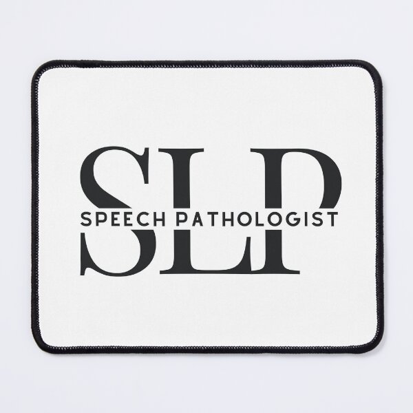 Item preview, Speech Pathologist (SLP) in Black and White Overlay designed and sold by Hear4theEars.