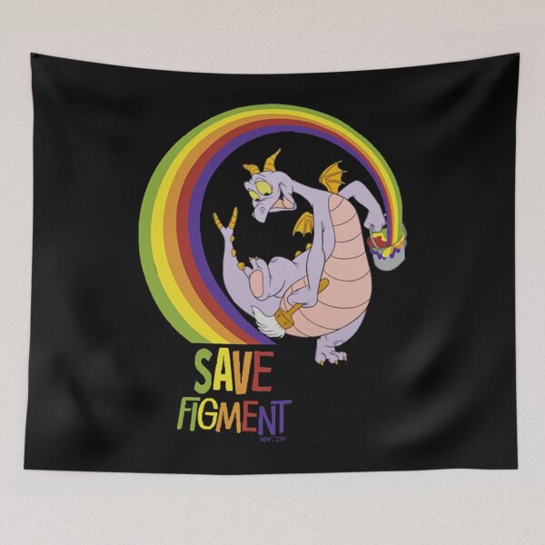 Item preview, Save Figment - Journey Into Imagination at Epcot - WDWNT.com T-Shirt designed and sold by Hermansson1.