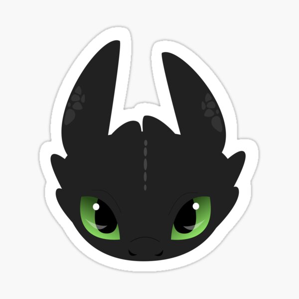 Dragon édenté Sticker