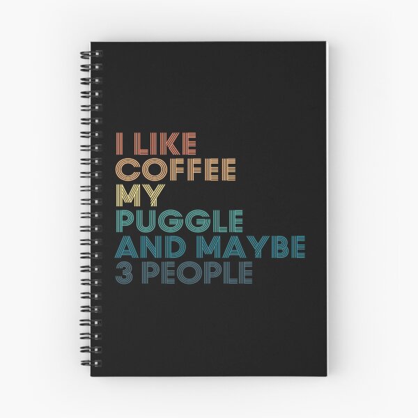 Item preview, I Like Coffee My Puggle And Maybe 3 People designed and sold by kindxinn.
