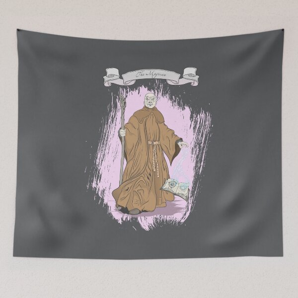 Item preview, Tarot card wizard with a staff designed and sold by Prof209.