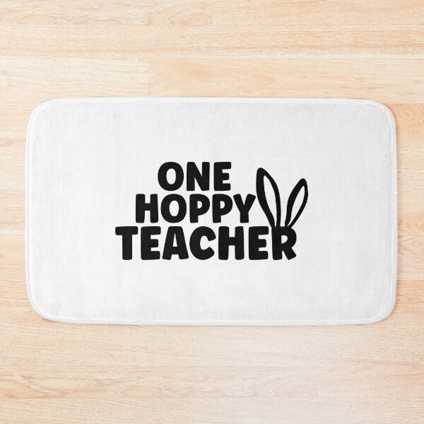 Item preview, One Hoppy Teacher Happy Easter designed and sold by miraipa.