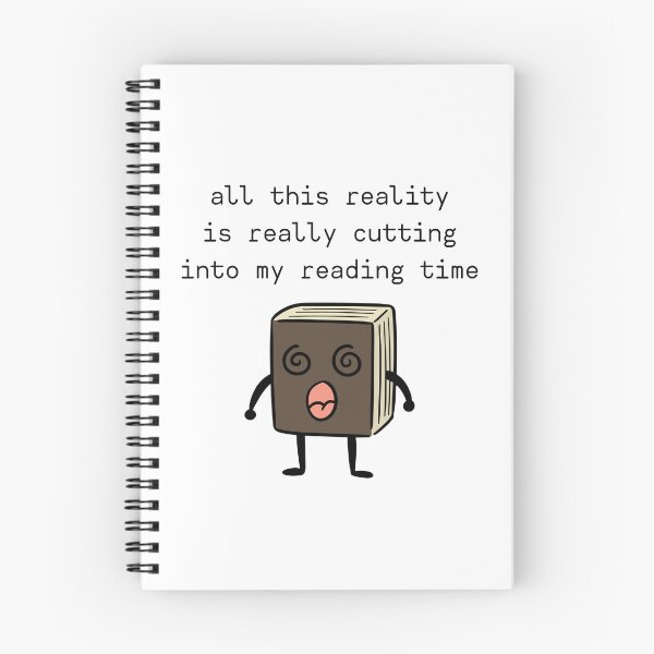 Item preview, All this reality is really cutting into my reading time designed and sold by RedTomasB.