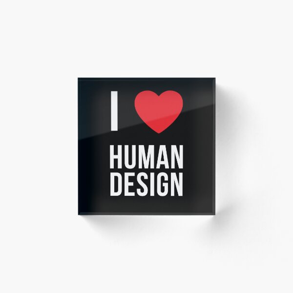 Artikelvorschau, Ich ♥ HUMAN DESIGN entworfen und verkauft von TheILoveShop ❤️.