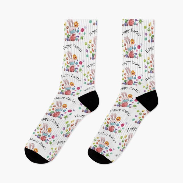 Item preview, Happy Easter Cute Design 2022 - Essential T-shirts Accessories (White) designed and sold by bailong1668.