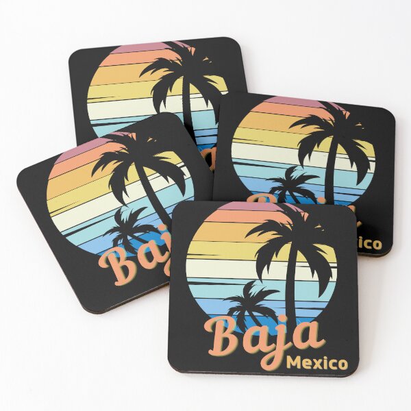 Item preview, Baja Mexico, Baja Vintage Sunset, Mexican Sunrise, Beach Lifestyle, Ocean Waves,Tropical Vacation designed and sold by Sun Sand & Sea Art.