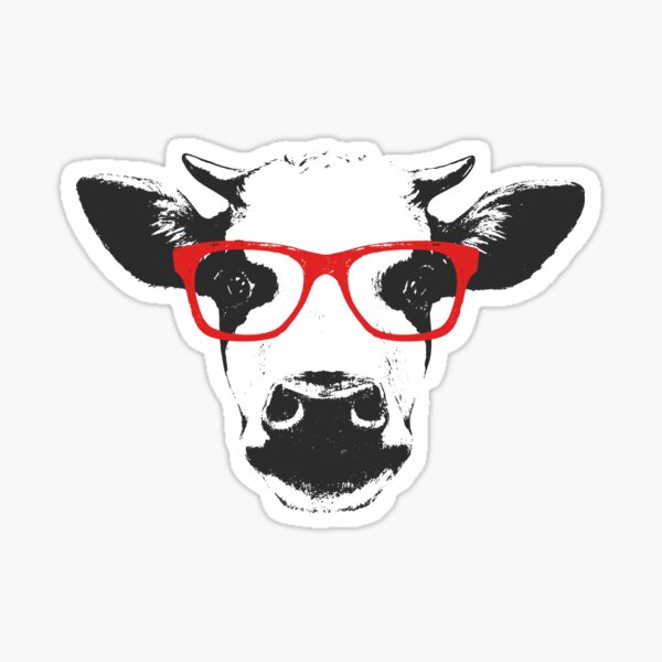 Cow Sticker