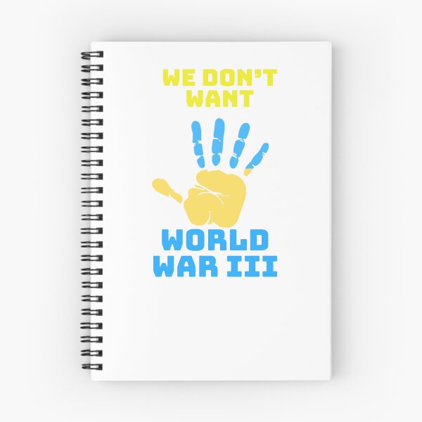 Item preview, We don't want World War III designed and sold by StandStrong786.